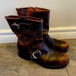 Frye Veronica Short Combat Boots sz 10
